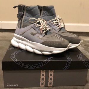 high top versace chain reaction